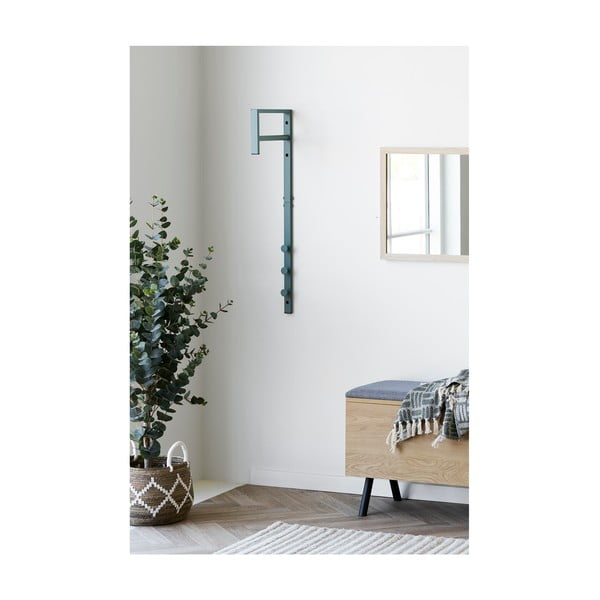 Mėtų spalvos iš metalo sieninė lentyna 3 cm Trento – House Nordic-image-2