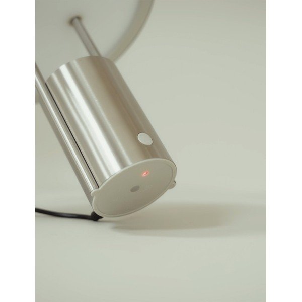 Sidabrinės spalvos iš nerūdijančio plieno stalinis šviestuvas LED su pritemdymo funkcija (aukštis 25 cm) Pier – Stelton-image-4