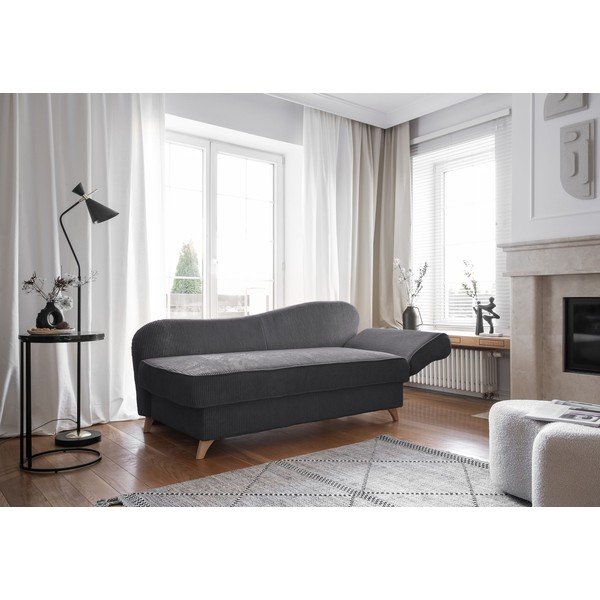 Pilkos spalvos iš kordinio velveto gultas (su dešiniuoju kampu) Chic Charlotte – Miuform-image-3
