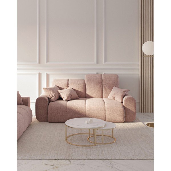 Šviesiai rožinė sofa Devichy Tous-image-1