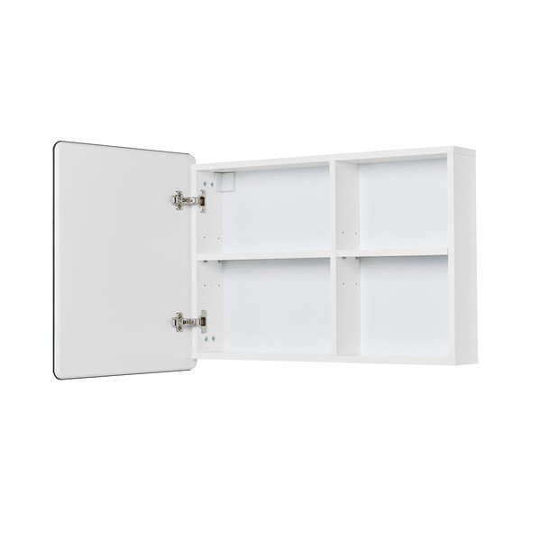 Pakabinama/su veidrodžiu vonios daiktadėžė baltos spalvos 80x58 cm Color Bath – Tom Tailor-image-3