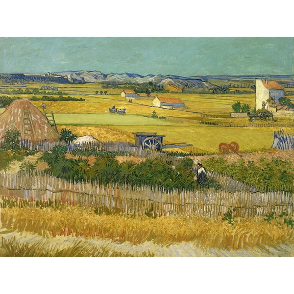 Paveikslo reprodukcija 40x30 cm The Harvest, Vincent van Gogh – Fedkolor