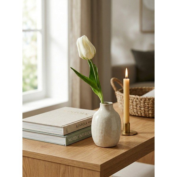 Dirbtinė gėlė (aukštis 20 cm) Tulip – Ego Dekor-image-1