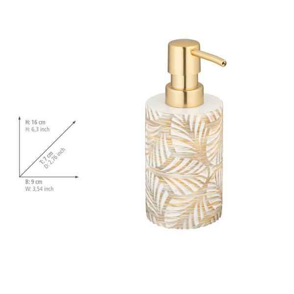 Iš polirezino vonios reikmenų rinkinys smėlio spalvos Terralba – Wenko-image-4