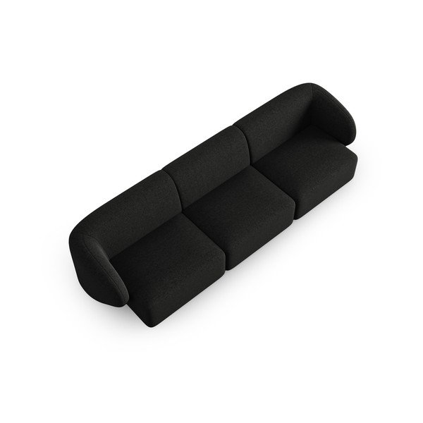 Sofa juodos spalvos 259 cm Shane – Micadoni Home-image-3