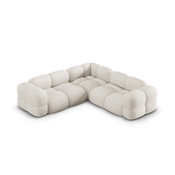 Smėlio spalvos kampinė sofa Loretto – Cosmopolitan Design-image-3
