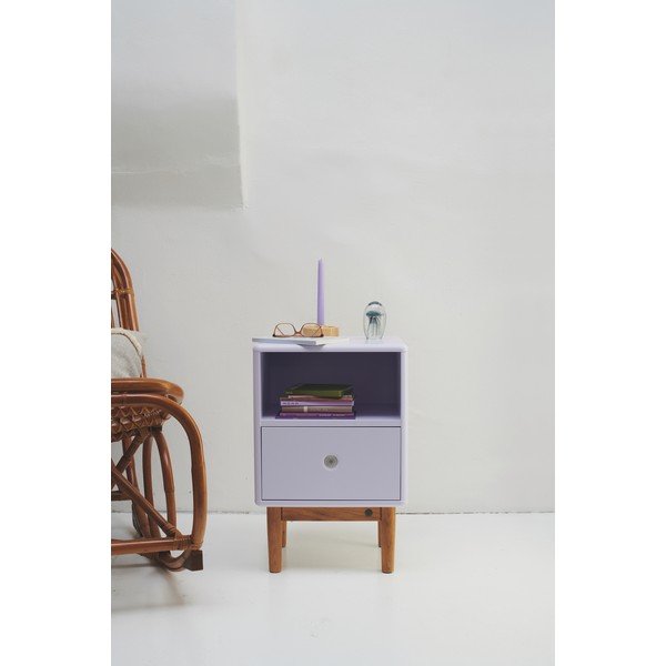 Naktinis staliukas violetinės spalvos Color Box – Tom Tailor-image-4