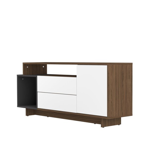 Baltas TV staliukas TemaHome Kube-image-4