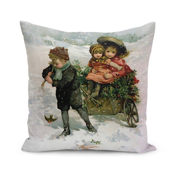 Dekoratyvinis pagalvės užvalkalas su Kalėdų motyvu 43x43 cm – Mila Home