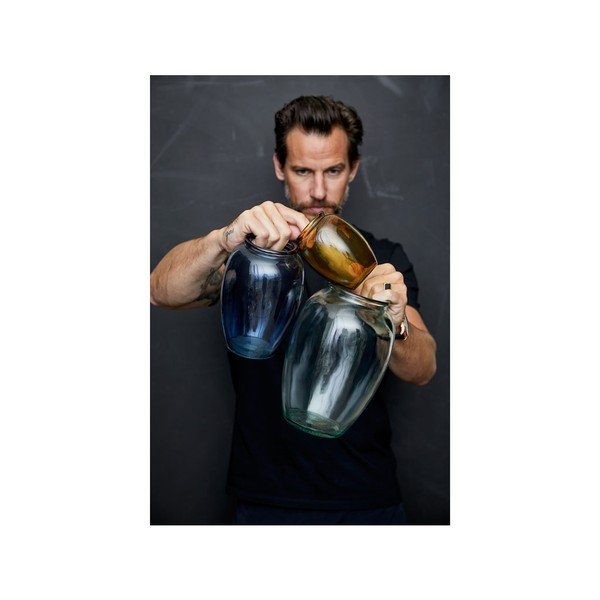 Žalio stiklo vaza "Bitz Kusintha", ø 17,5 cm-image-2