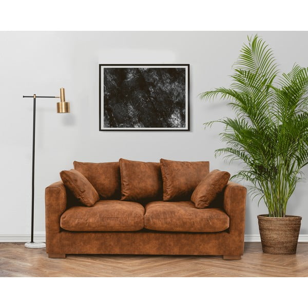Sofa konjako rudos spalvos 175 cm Comfy – Scandic-image-1