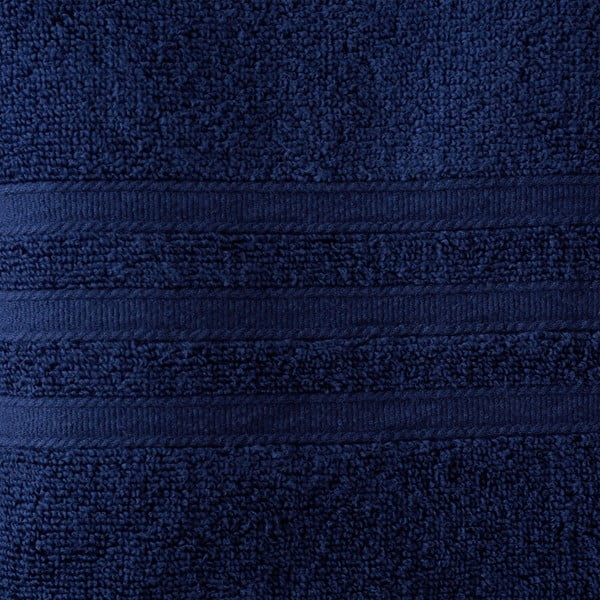 Tamsiai mėlynos spalvos iš frote audinio iš medvilnės vonios rankšluosčių rinkiniai 6 vnt. Zero Twist – Catherine Lansfield-image-3