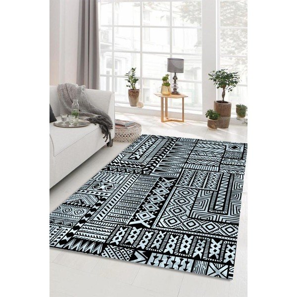 Mėlynas kilimas 180x120 cm Modern Design - Rizzoli-image-2