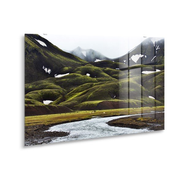 Paveikslas iš stiklo 120x80 cm Fjallabak – Styler-image-3