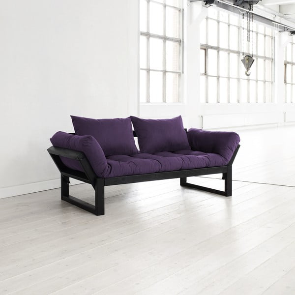 Sofa "Karup Edge" juoda/violetinė