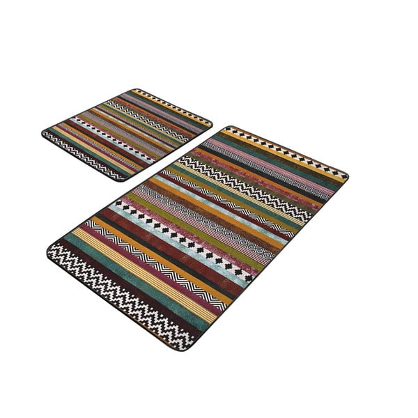 Vonios kilimėliai 2 vnt. 60x100 cm – Mila Home