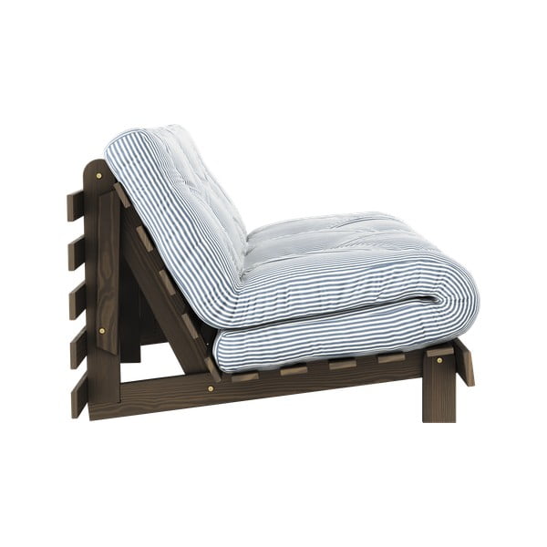 Baltos/šviesiai mėlynos spalvos sofa lova 160 cm Roots - Karup Design-image-3