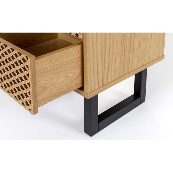 Ąžuolinis naktinis staliukas Woodman Camden Diamond-image-3