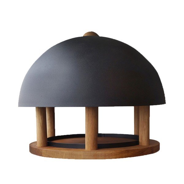 Ąžuolinis paukščių namelis ant kojos Esschert Design-image-1