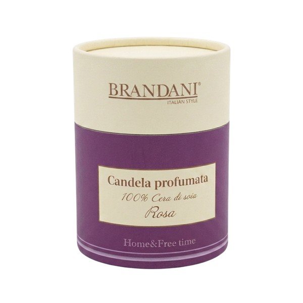 Aromatinė žvakė iš sojų vaško degimo laikas 35 h – Brandani-image-2