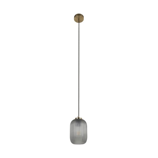 Aukso spalvos lubinis šviestuvas su stikliniu gaubtu ø 12 cm Hestia - Kave Home