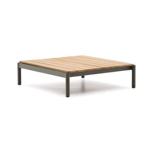Iš tikmedžio masyvo sodo kavos staliukas 89x91 cm Sorells – Kave Home