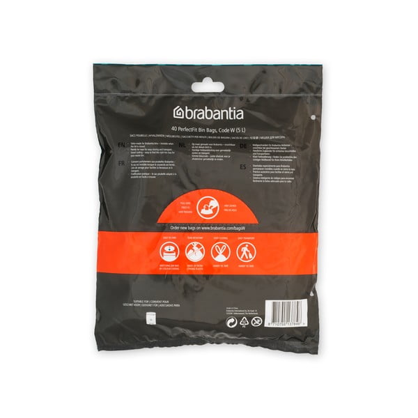 Šiukšlių maišai 40 vnt. 5 l PerfectFit W – Brabantia-image-4