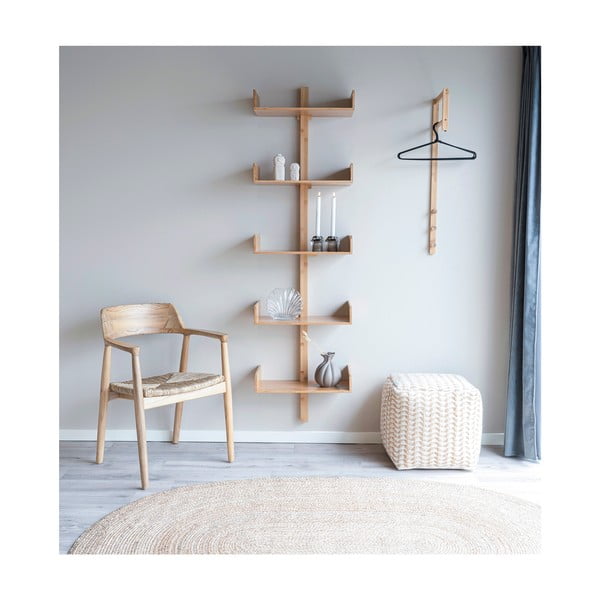 Pufas baltos spalvos/smėlio spalvos Vapi – House Nordic-image-1