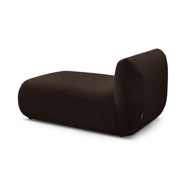 Tamsiai rudas velvetinis sofos modulis Lecomte - Bobochic Paris-image-4