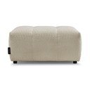 Smėlio spalvos taburetė iš boucle Roxelane – Bobochic Paris
