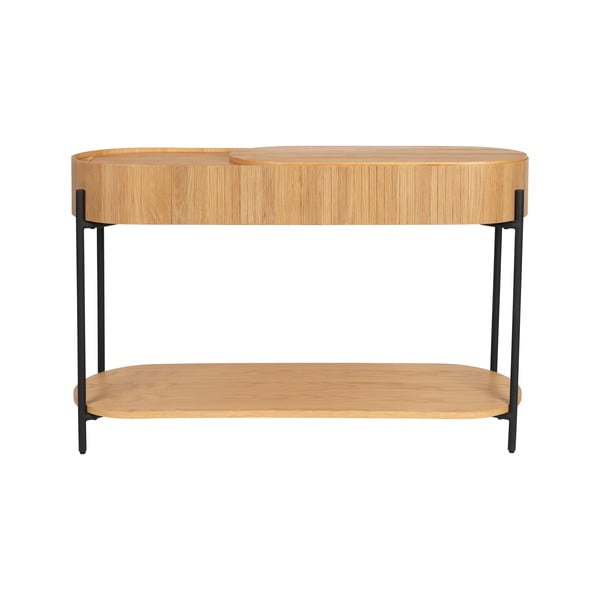 Natūralios spalvos konsolinis staliukas 36x120 cm Slides – Zuiver