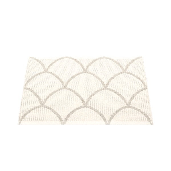 Kreminės spalvos lauko ir vidaus kilimas 70x50 cm Kotte Linen – Pappelina-image-2