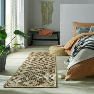 Kilimas iš džiuto natūralios spalvos 60x230 cm Rowen – Flair Rugs