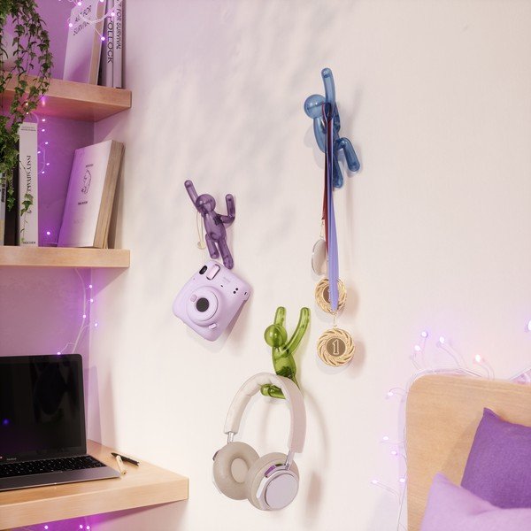 Su montavimu be gręžimo iš plastiko kabliai 3 vnt. Buddy – Umbra-image-1