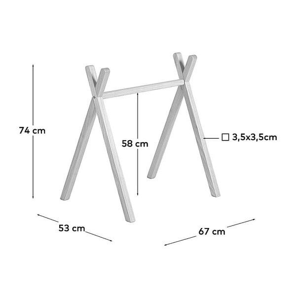 Vaikiška trapecija Maralis – Kave Home-image-3