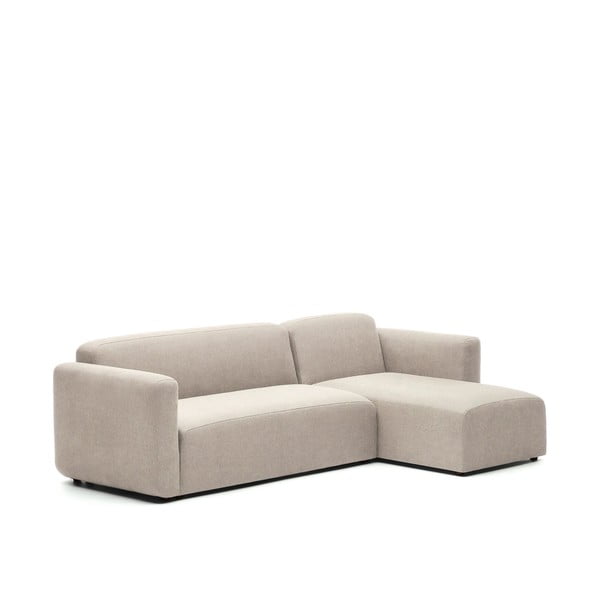 Smėlio spalvos kampinė sofa (kintama) Neom - Kave Home-image-2