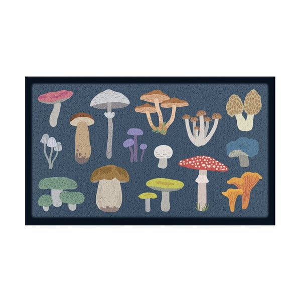 Grindų kilimėlis 40x70 cm Mixed Wild Mushroom – Artsy Doormats