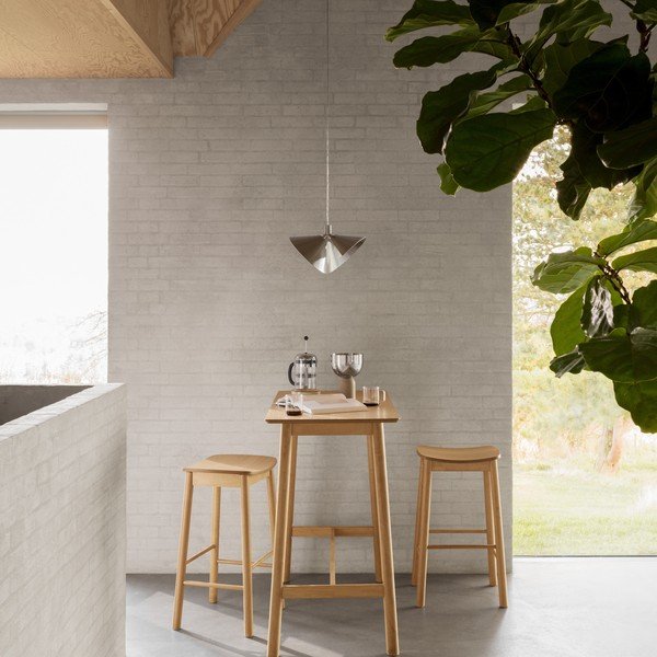 Natūralios spalvos baro taburetė (sėdynės aukštis 74,5 cm) Barlow – Actona-image-1