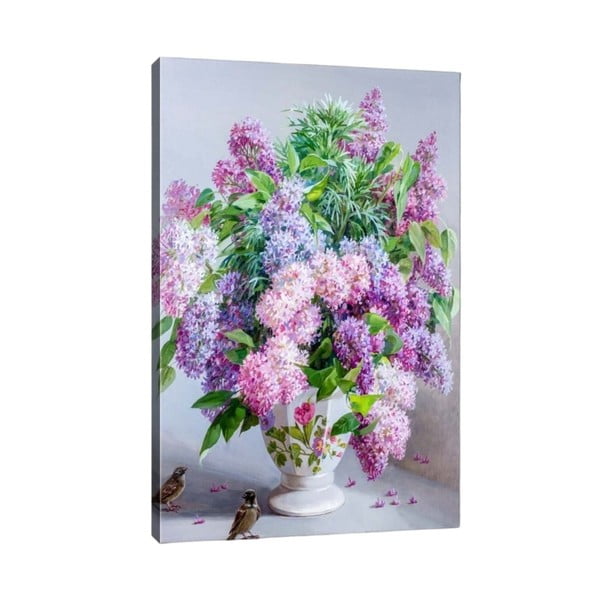 Paveikslas ant drobės Tablo Center Lilacs, 40 x 60 cm