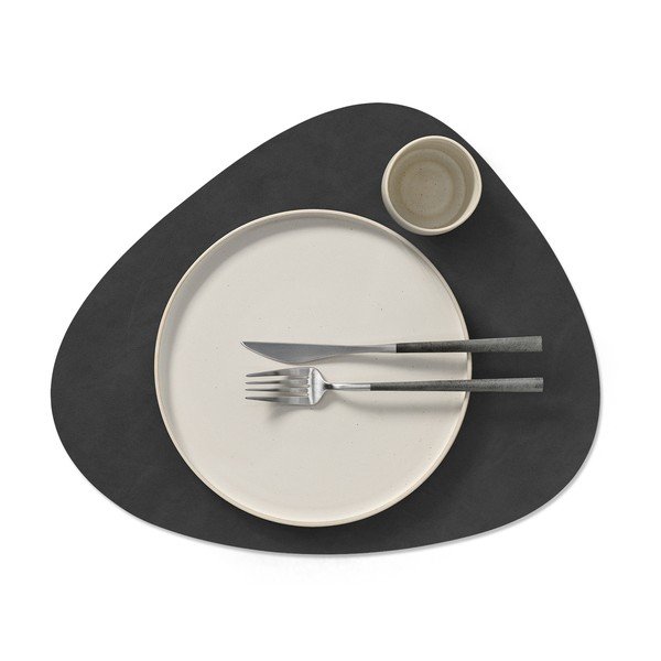 Iš eko odos padėkliukas 37x44 cm Curve L Double Nupo – LIND DNA-image-4