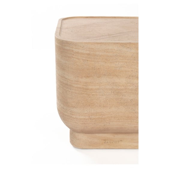 Šoninis stalas su akmens dekoru ø 45 cm Noble – Zuiver-image-4