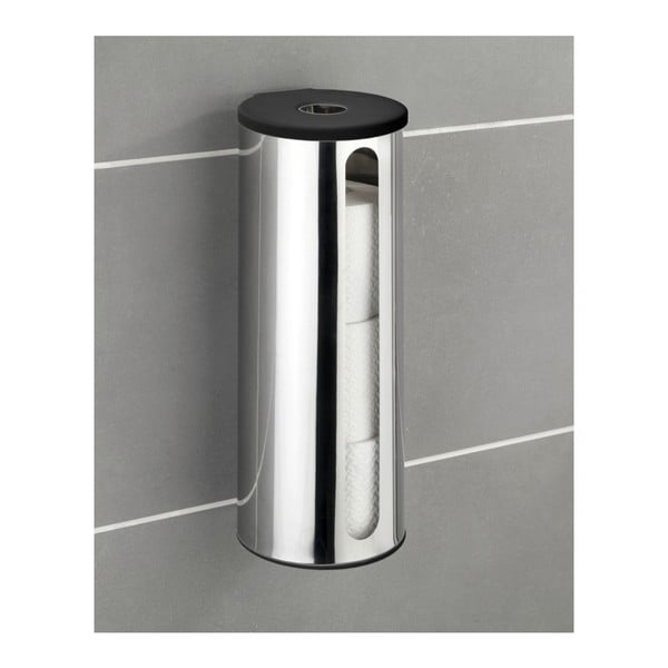 Sieninis tualetinio popieriaus dozatorius Wenko Turbo-Loc Detroit -image-1