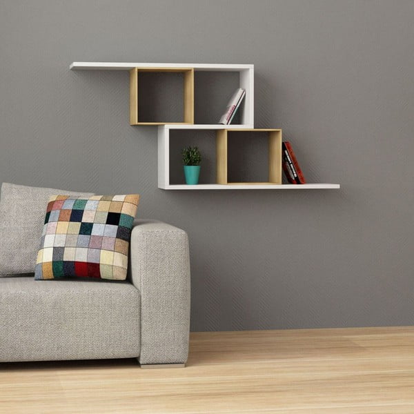 Knygų spinta "Zerre", balta-image-1