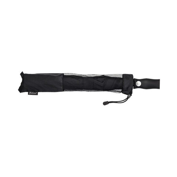Juodas sulankstomas vėjo nepraleidžiantis skėtis "Ambiance Minimalistic", ⌀ 123 cm-image-1