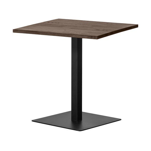 Valgomojo stalas su ąžuolo masyvo stalviršiu 80x80 cm Tablo – WOOOD