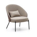 Krėslas šviesiai rudos spalvos Eamy – Kave Home