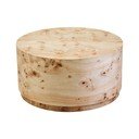 Natūralios spalvos apvalios formos kavos staliukas ø 80 cm Mota – Premier Housewares