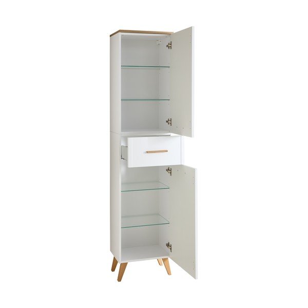 Baltos spalvos vonios daiktadėžė 184x45 cm Quickset 383 – Pelipal-image-3