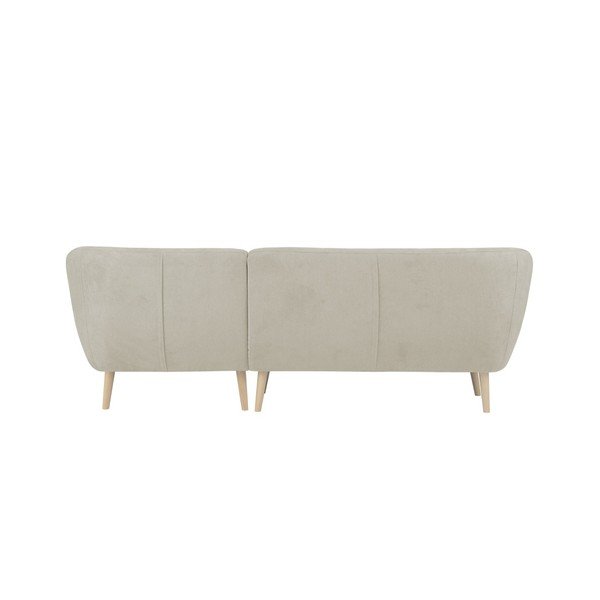Smėlio spalvos sofa Mazzini Sofas Sicile, kampas dešinėje-image-1