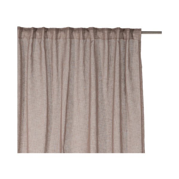 Rudos spalvos užuolaida 140x260 cm – Ixia-image-1